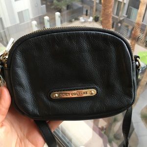 Juicy Couture genuine leather crossbody/clutch